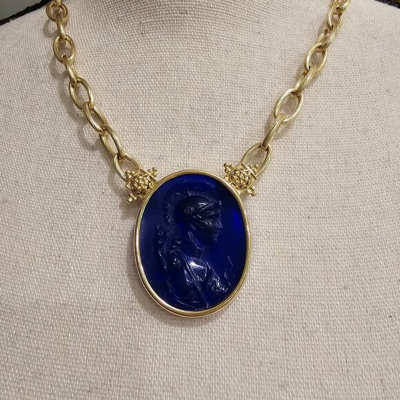 Tagliamonte  Venetian Glass Necklace, with Pearl - Picture 9 of 14